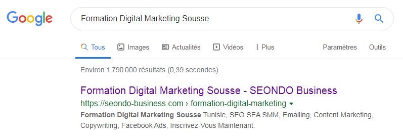 Résultat de recherche Formation Digital Marketing Sousse